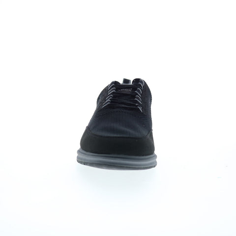 Rockport Total Motion City Mesh Ghillie Mens Black Oxfords Casual Shoes