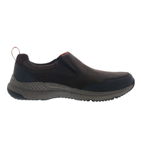 Rockport Total Motion Trail WP Slip-on Mens Brown Loafers Casual Shoes