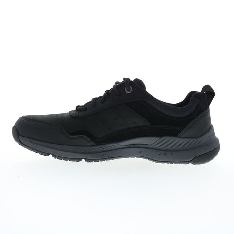 Rockport Total Motion Trail Ubal Waterproof Mens Black Wide Sneakers Shoes