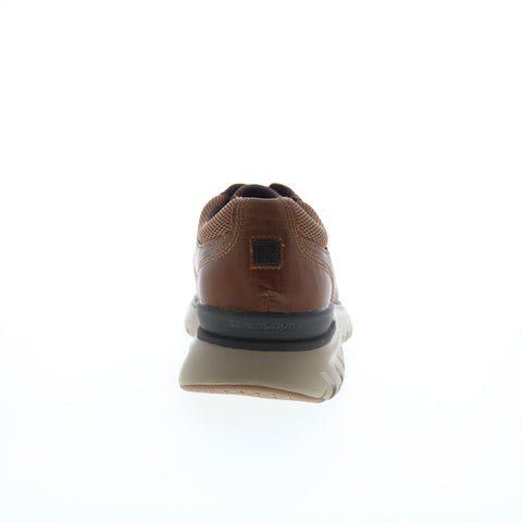 Rockport Tucker Moc Toe Mens Brown Wide Oxfords & Lace Ups Casual Shoes