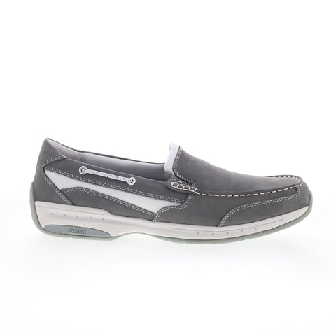 Dunham Captain Venetian Mens Gray Loafers & Slip Ons Boat Shoes