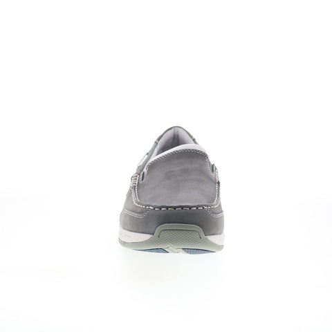 Dunham Captain Venetian CI8216 Mens Gray Loafers & Slip Ons Boat Shoes