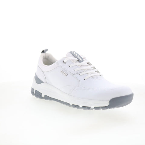 Dunham Glastonbury Waterproof Ubal Mens White Lifestyle Sneakers Shoes
