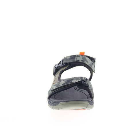 Dunham Nolan Water Friendly CI8223 Mens Green Leather Sport Sandals Shoes