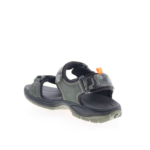 Rockport Nolan Water Friendly Mens Green Extra Wide 4E Sport Sandals Shoes