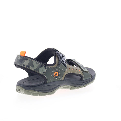 Rockport Nolan Water Friendly Mens Green Extra Wide 4E Sport Sandals Shoes