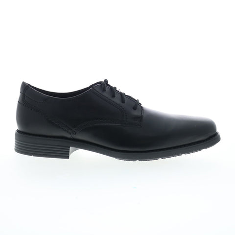 Rockport Greyson Plain Toe Mens Black Oxfords & Lace Ups Plain Toe Shoes