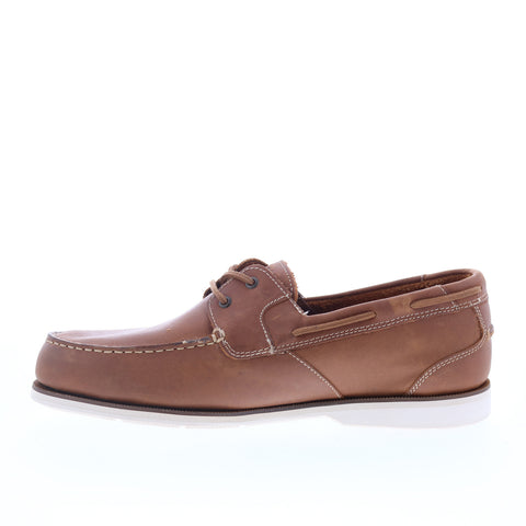 Rockport Southport Boat Shoe CI8763 Mens Brown Wide Loafers Boat Shoes