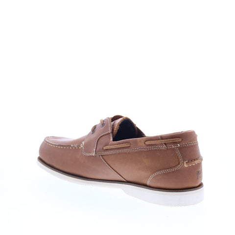 Rockport Southport Boat Shoe CI8763 Mens Brown Wide Loafers Boat Shoes