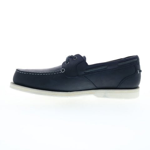 Rockport Southport Boat Shoe Mens Blue Loafers & Slip Ons Boat Shoes