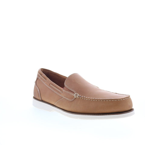 Rockport Southport Venetian Mens Brown Wide Loafers & Slip Ons Casual Shoes