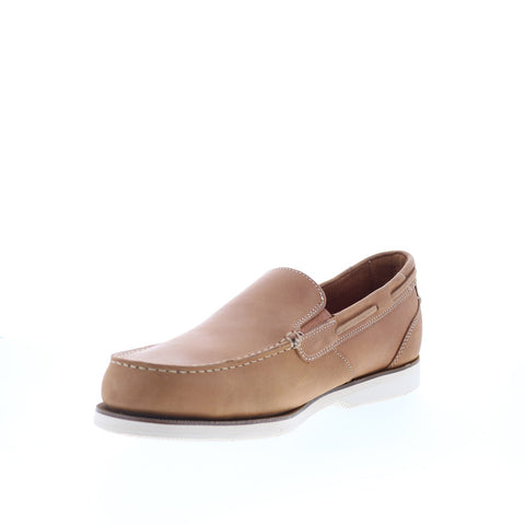 Rockport Southport Venetian Mens Brown Wide Loafers & Slip Ons Casual Shoes