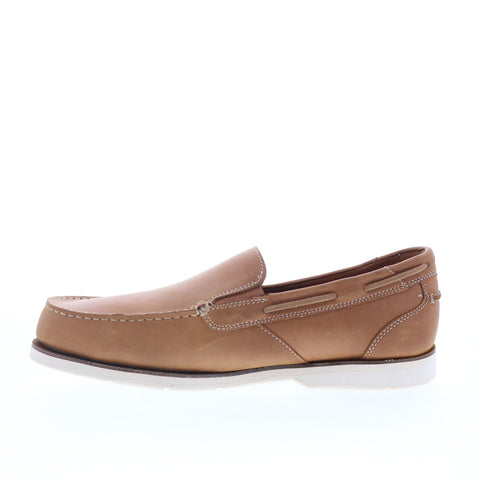 Rockport Southport Venetian Mens Brown Wide Loafers & Slip Ons Casual Shoes