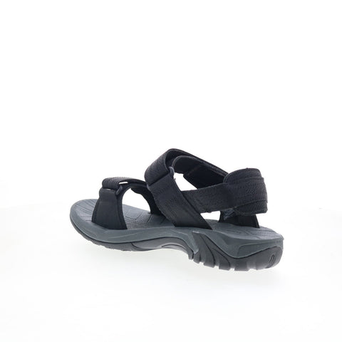 Rockport Byron Quarter Strap CI8911 Mens Black Leather Sport Sandals Shoes