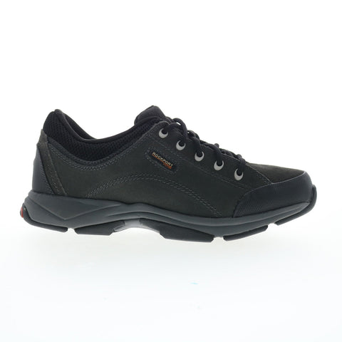 Rockport Chranson CI8917 Mens Black Wide Suede Lifestyle Sneakers Shoes