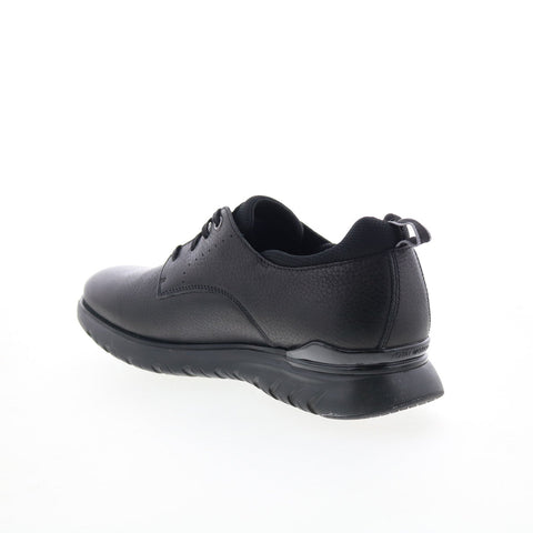 Rockport Total Motion Plain Toe Mens Black Wide Lifestyle Sneakers Shoes