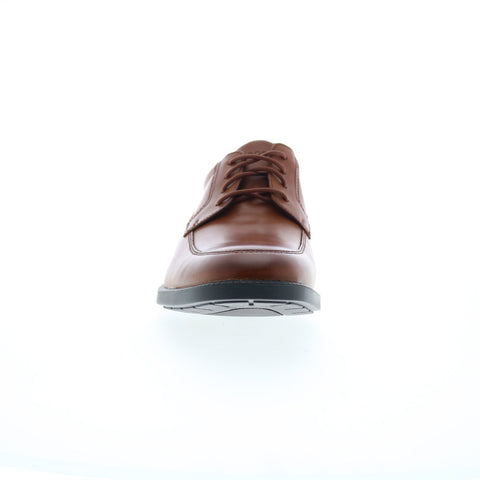 Rockport Dressport Office II Apron Toe Mens Brown Oxfords Casual Shoes