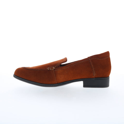 Cobb Hill Crosbie Moc CI9330 Womens Brown Loafers & Slip Ons Casual Shoes