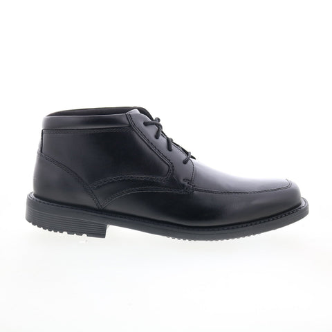 Rockport Style Leader 2 CI9488 Mens Black Leather Lace Up Chukkas Boots