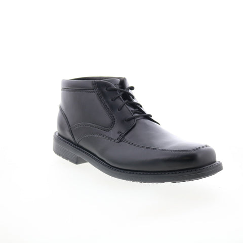 Rockport Style Leader 2 CI9488 Mens Black Leather Lace Up Chukkas Boots