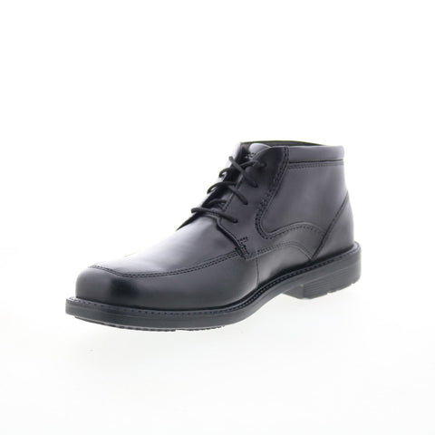 Rockport Style Leader 2 CI9488 Mens Black Leather Lace Up Chukkas Boots