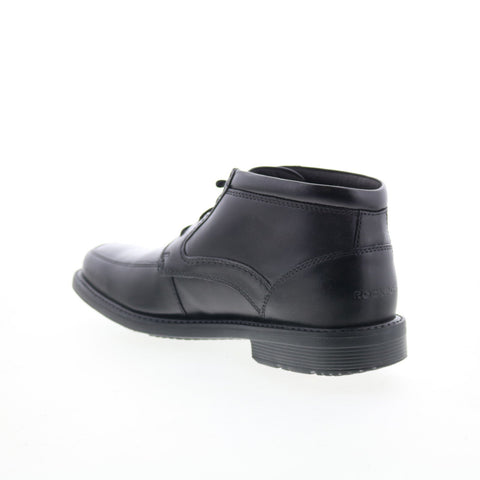 Rockport Style Leader 2 CI9488 Mens Black Leather Lace Up Chukkas Boots