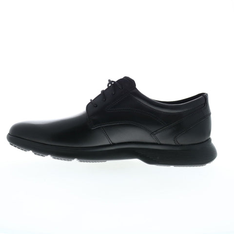 Rockport Truflex Dressport Plain Toe Mens Black Wide Oxfords Plain Toe Shoes