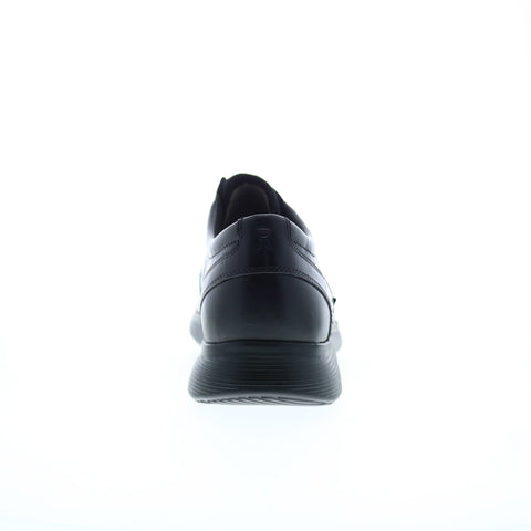 Rockport Truflex Dressport Plain Toe Mens Black Wide Oxfords Plain Toe Shoes