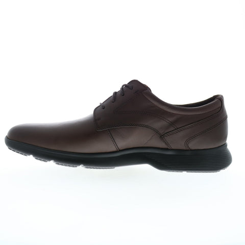 Rockport Truflex Dressport Plain Toe Mens Brown Oxfords Plain Toe Shoes