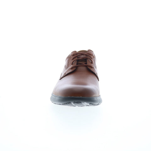 Rockport TruFlex Dressport Apron Toe Mens Brown Oxfords Casual Shoes