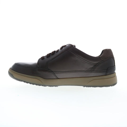 Rockport Bronson Lace To Toe Mens Brown Wide Lifestyle Sneakers Shoes