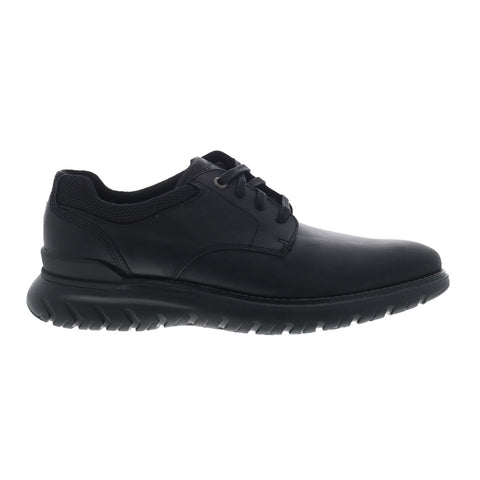 Rockport Total Motion Sport Plain Toe Oxford Mens Black Oxfords Shoes