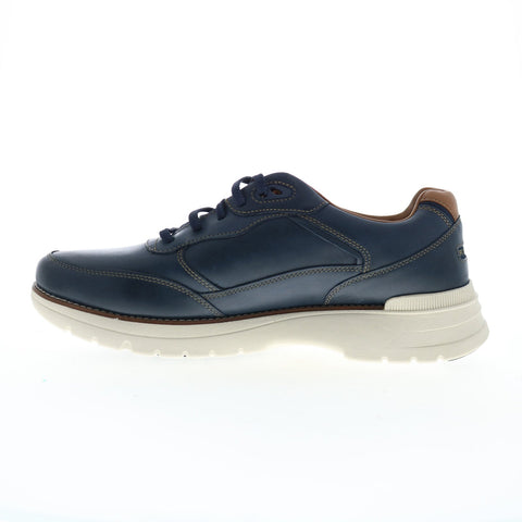 Rockport ProWalker Next Ubal Mens Blue Lace Up Lifestyle Sneakers Shoes