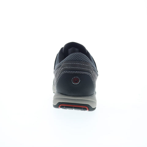 Rockport Chranson CI9742 Mens Gray Suede Lace Up Lifestyle Sneakers Shoes