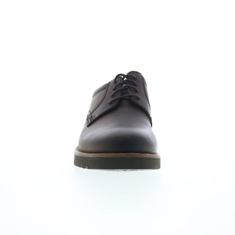 Rockport Mitchell Plain Toe Oxford Mens Brown Wide Oxfords Plain Toe Shoes