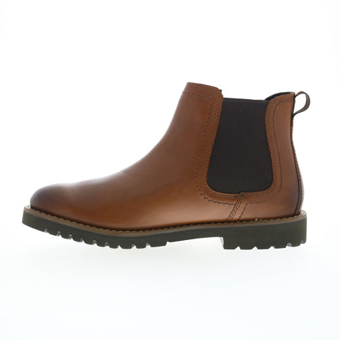 Rockport Mitchell Chelsea CI9788 Mens Brown Wide Leather Chelsea Boots