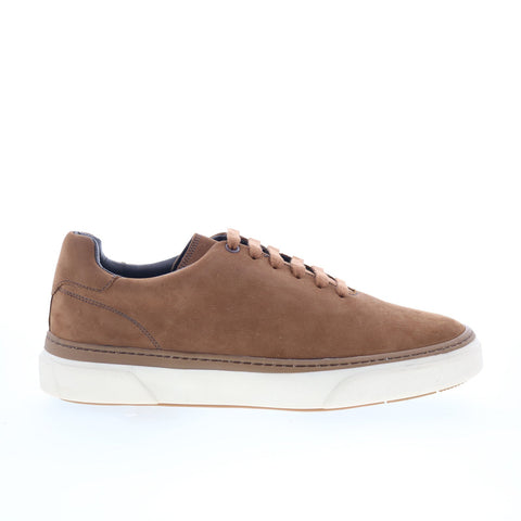 Studio Belvedere Lio Mens Brown Leather Lace Up Lifestyle Sneakers Shoes