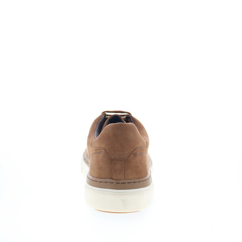 Studio Belvedere Lio Mens Brown Leather Lace Up Lifestyle Sneakers Shoes