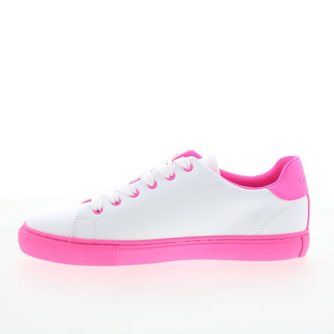 Calvin Klein Cizzo KCCIZZO Womens White Synthetic Lifestyle Sneakers Shoes