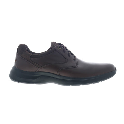 Rockport Patterson Plain Toe Mens Brown Oxfords & Lace Ups Plain Toe Shoes