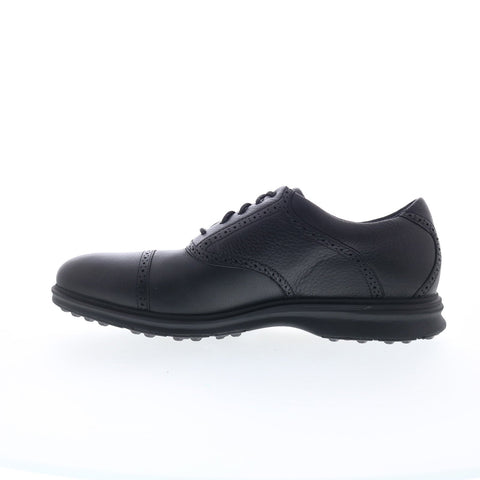 Rockport Total Motion Links Golf CJ0115 Mens Black Wide Golf Athletic Shoes