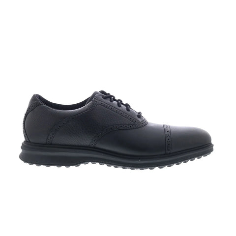 Rockport Total Motion Links Golf CJ0115 Mens Black Wide Golf Athletic Shoes