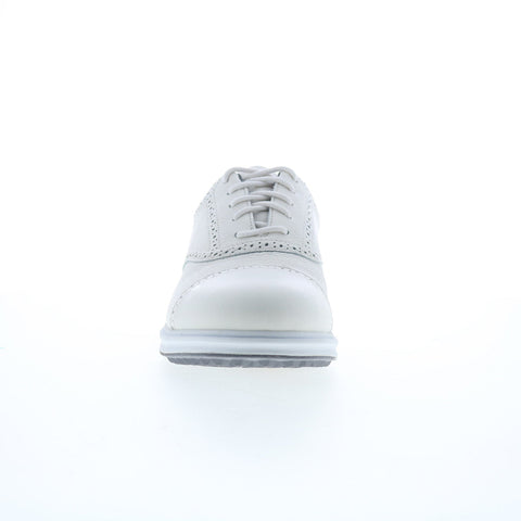 Rockport Total Motion Links Cap Toe Mens White Oxfords Cap Toe Shoes