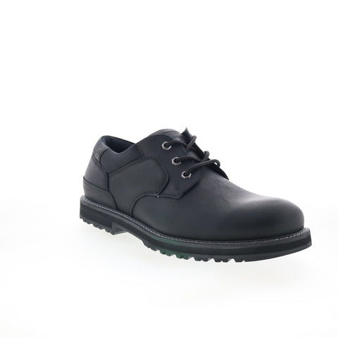 Dunham Byrne Plain Toe Oxford Mens Black Extra Wide 4E Oxfords Shoes