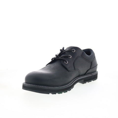 Dunham Byrne Plain Toe Oxford Mens Black Extra Wide 4E Oxfords Shoes