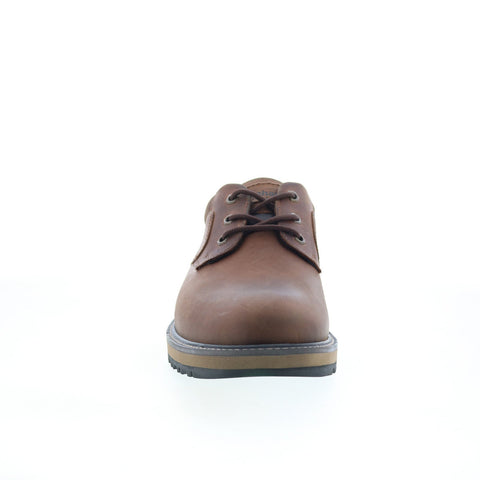 Rockport Byrne Plain Toe Oxford Mens Brown Oxfords & Lace Ups Plain Toe Shoes