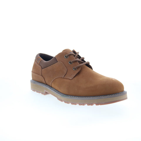 Dunham Byrne Plain Toe Oxford Mens Brown Oxfords & Lace Ups Plain Toe Shoes