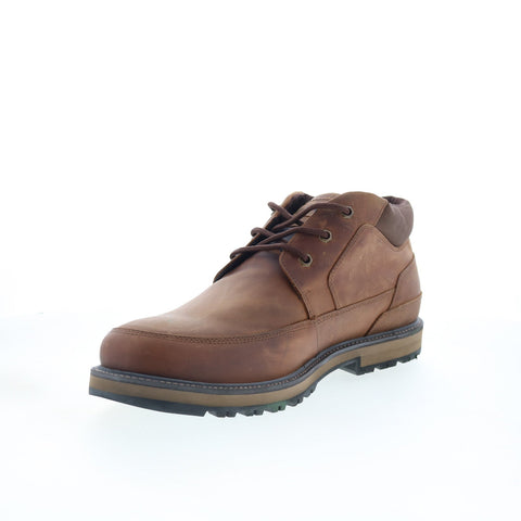Dunham Byrne Waterproof Chukka CJ0853 Mens Brown Extra Wide 4E Chukkas Boots