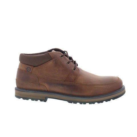 Dunham Byrne WP Chukka CJ0853 Mens Brown Extra Wide 4E Chukkas Boots