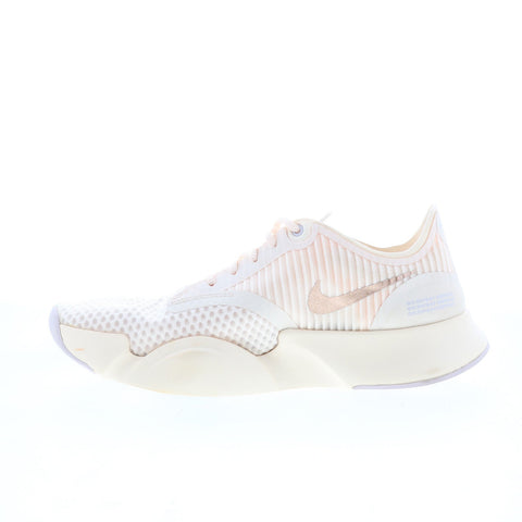 Nike SuperRep GO CJ0860-892 Womens Beige Canvas Athletic Cross Training Shoes
